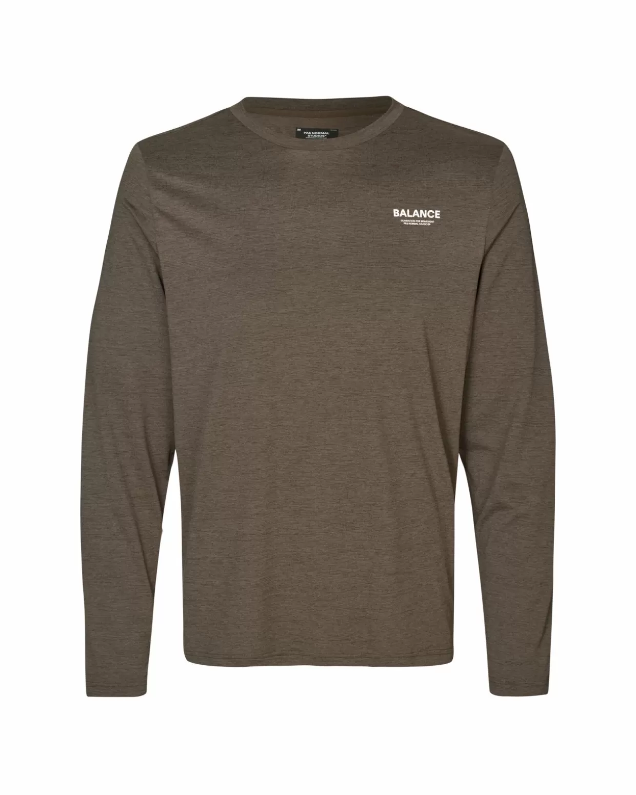 Gym & Training^Pas Normal Studios Men's Balance Long Sleeve T-Shirt — Dusty Brown