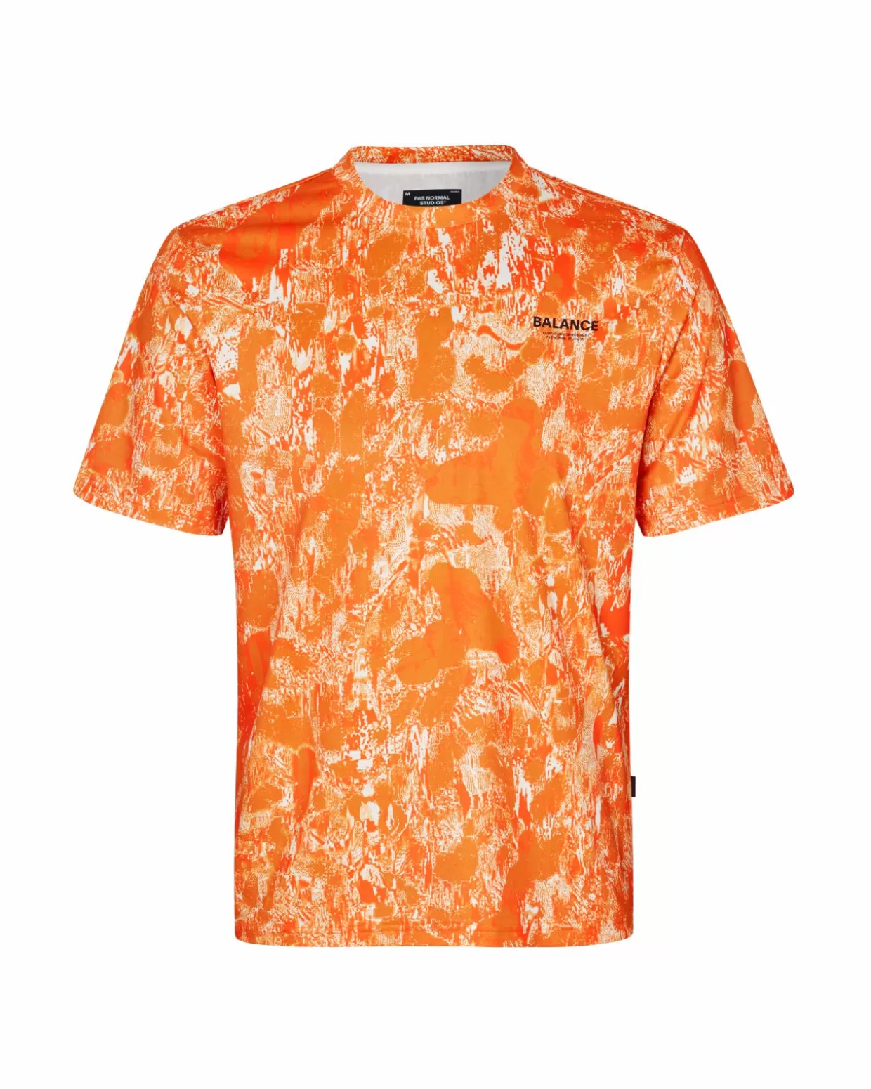 Gym & Training^Pas Normal Studios Men's Balance T-shirt — Orange AOP