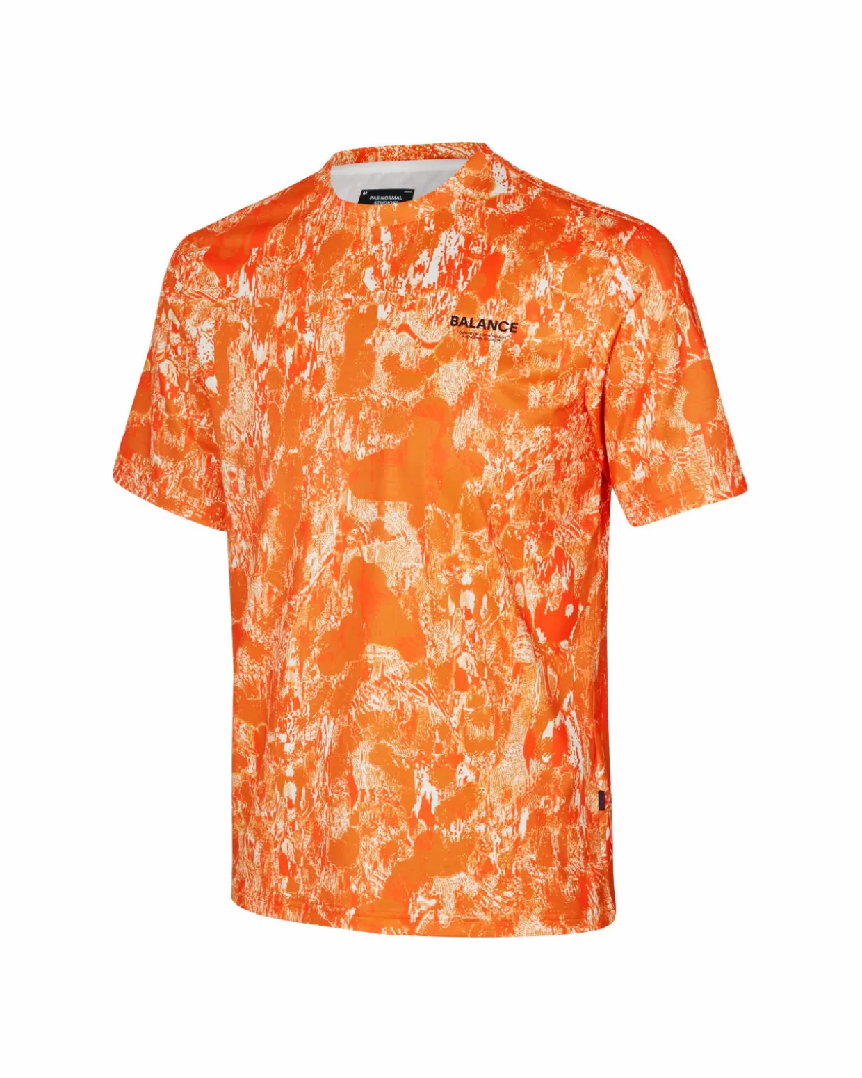 Gym & Training^Pas Normal Studios Men's Balance T-shirt — Orange AOP