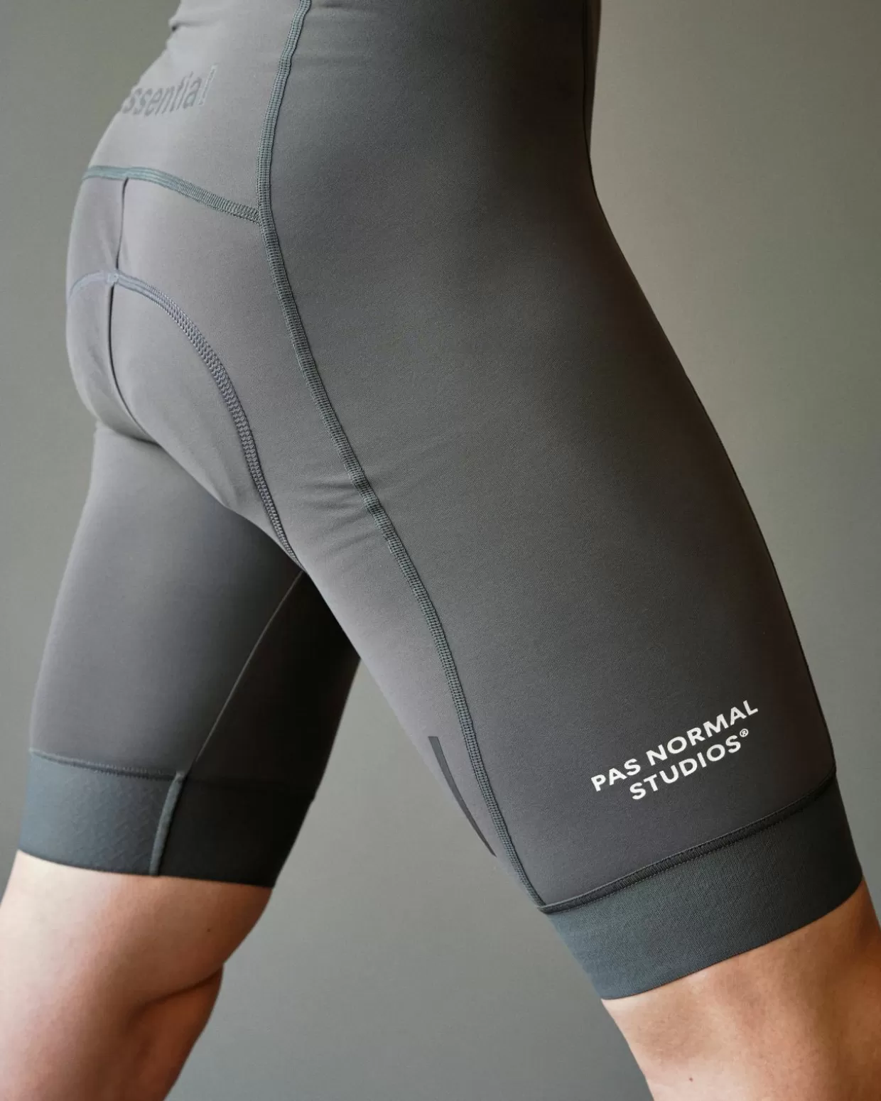 mens_essential_thermal_bibs____stone_grey_4-1.webp Bibs^Pas Normal Studios Men's Essential Thermal Bibs — Stone Grey
