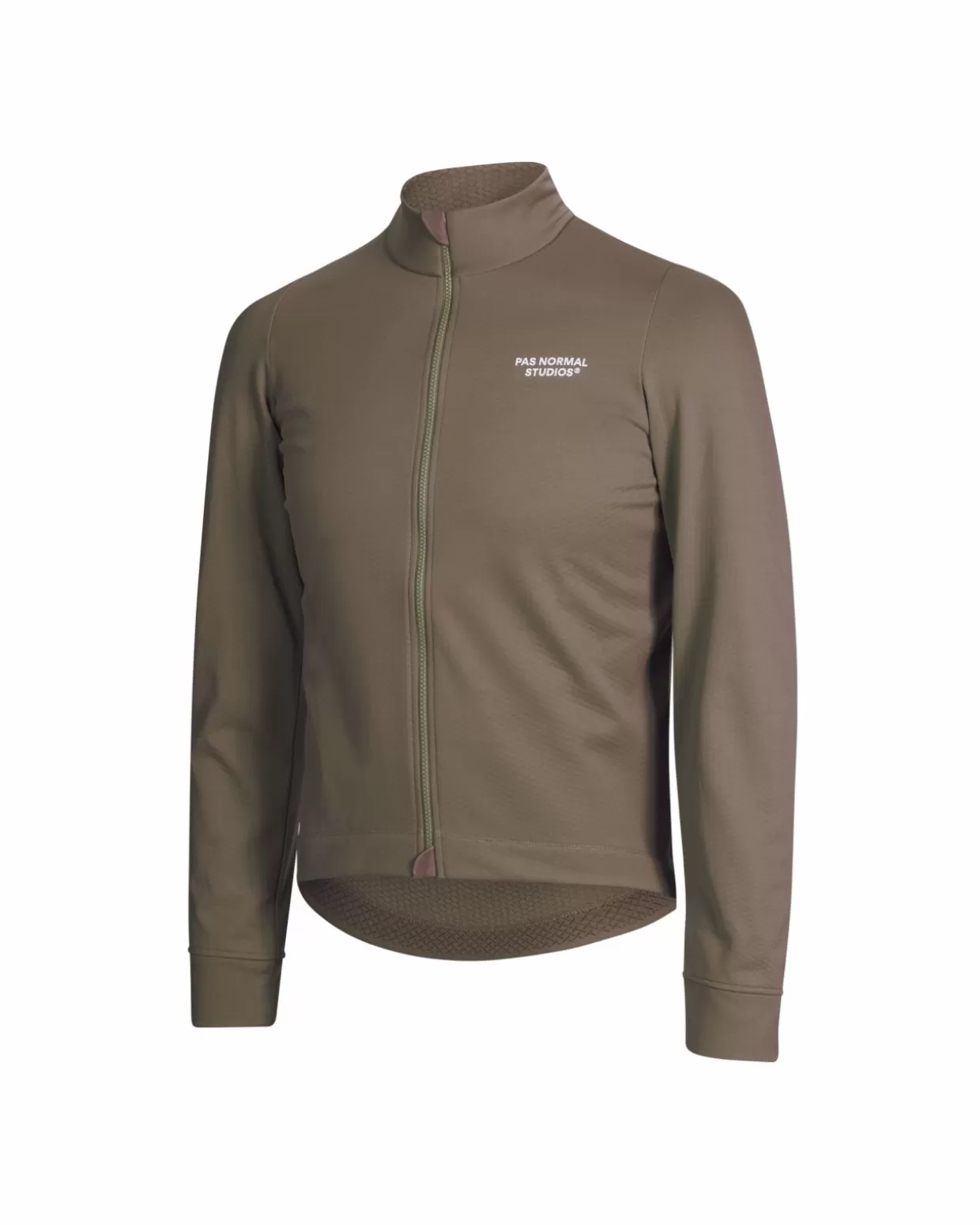 Jerseys^Pas Normal Studios Men's Essential Thermal Long Sleeve Jersey — Ash Brown