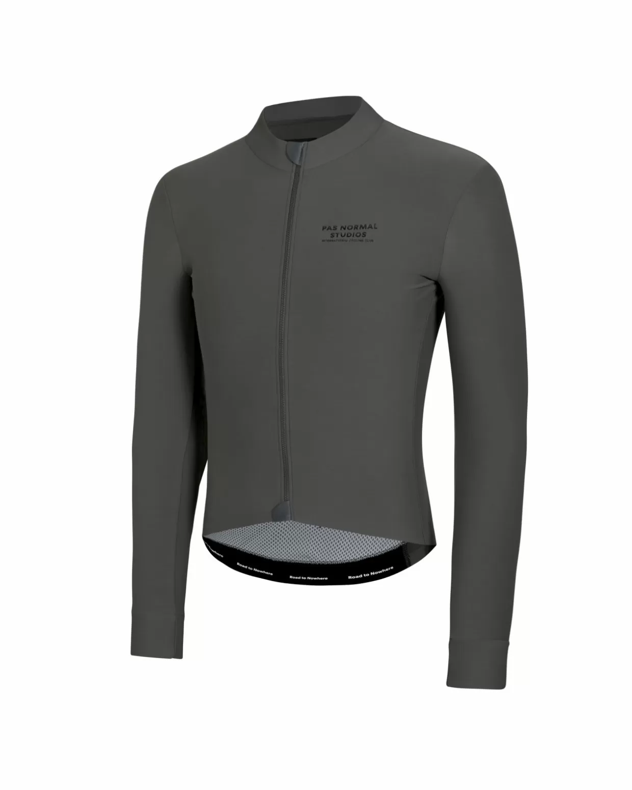 Jerseys^Pas Normal Studios Men's Mechanism Long Sleeve Jersey — Dark Grey