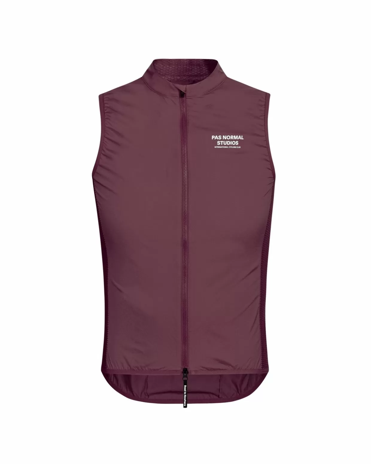 Jackets & Gilets^Pas Normal Studios Men's Mechanism Stow Away Gilet — Light Burgundy