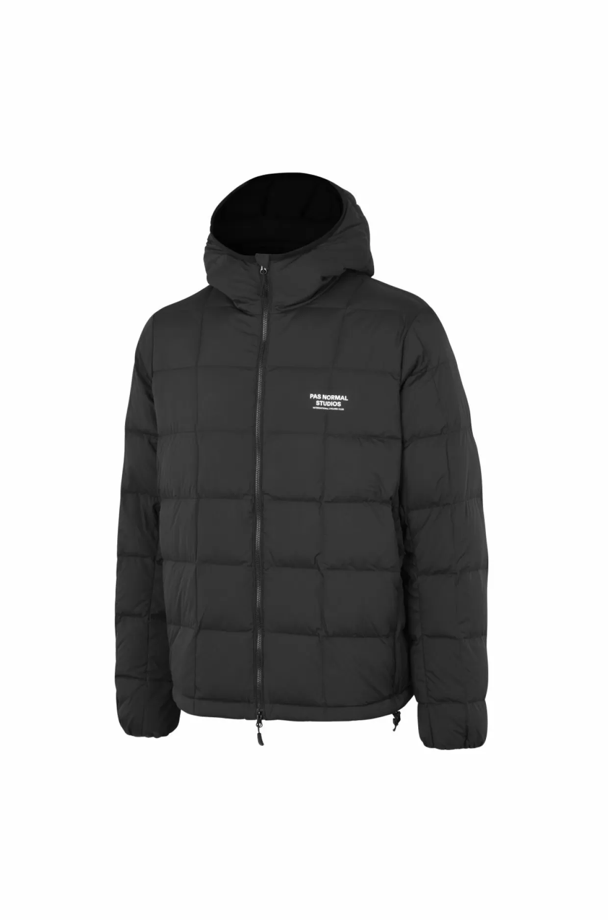 Casual^Pas Normal Studios Men's Off-Race Down Jacket AW22 — Black