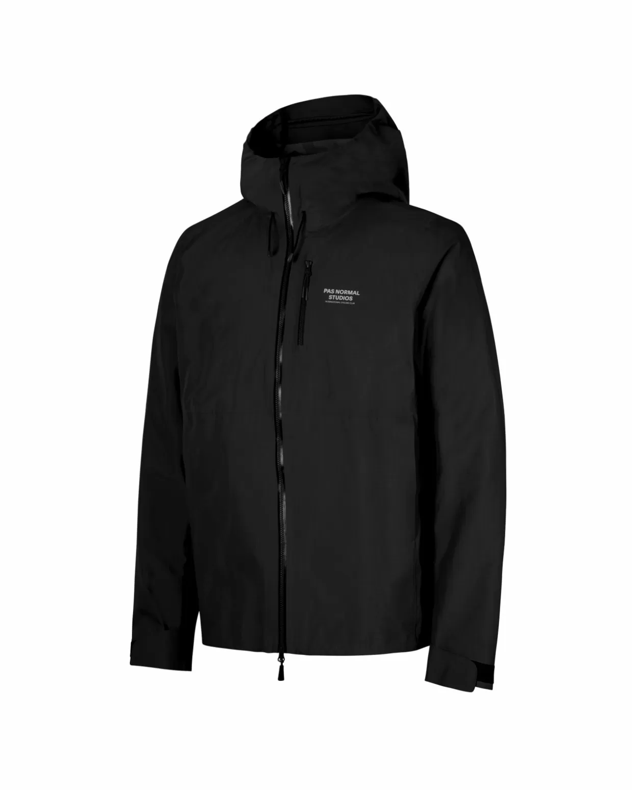 Casual^Pas Normal Studios Men's Off-Race Shell Jacket — Black