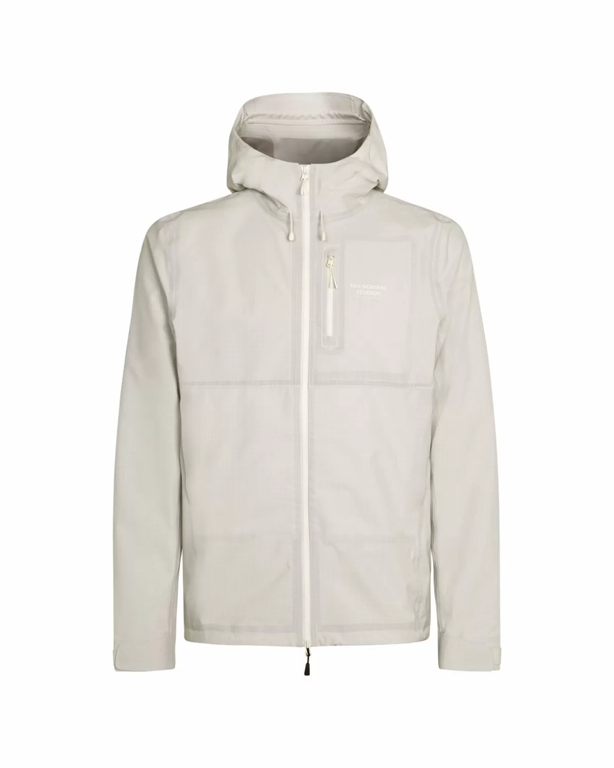 Casual^Pas Normal Studios Men's Off-Race Shell Jacket — Off White