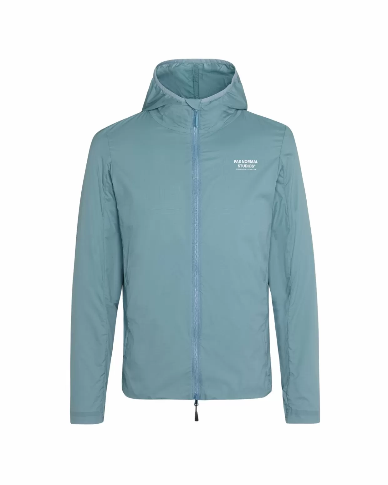 Casual^Pas Normal Studios Men's Off-Race Stow Away Jacket — Dusty Blue