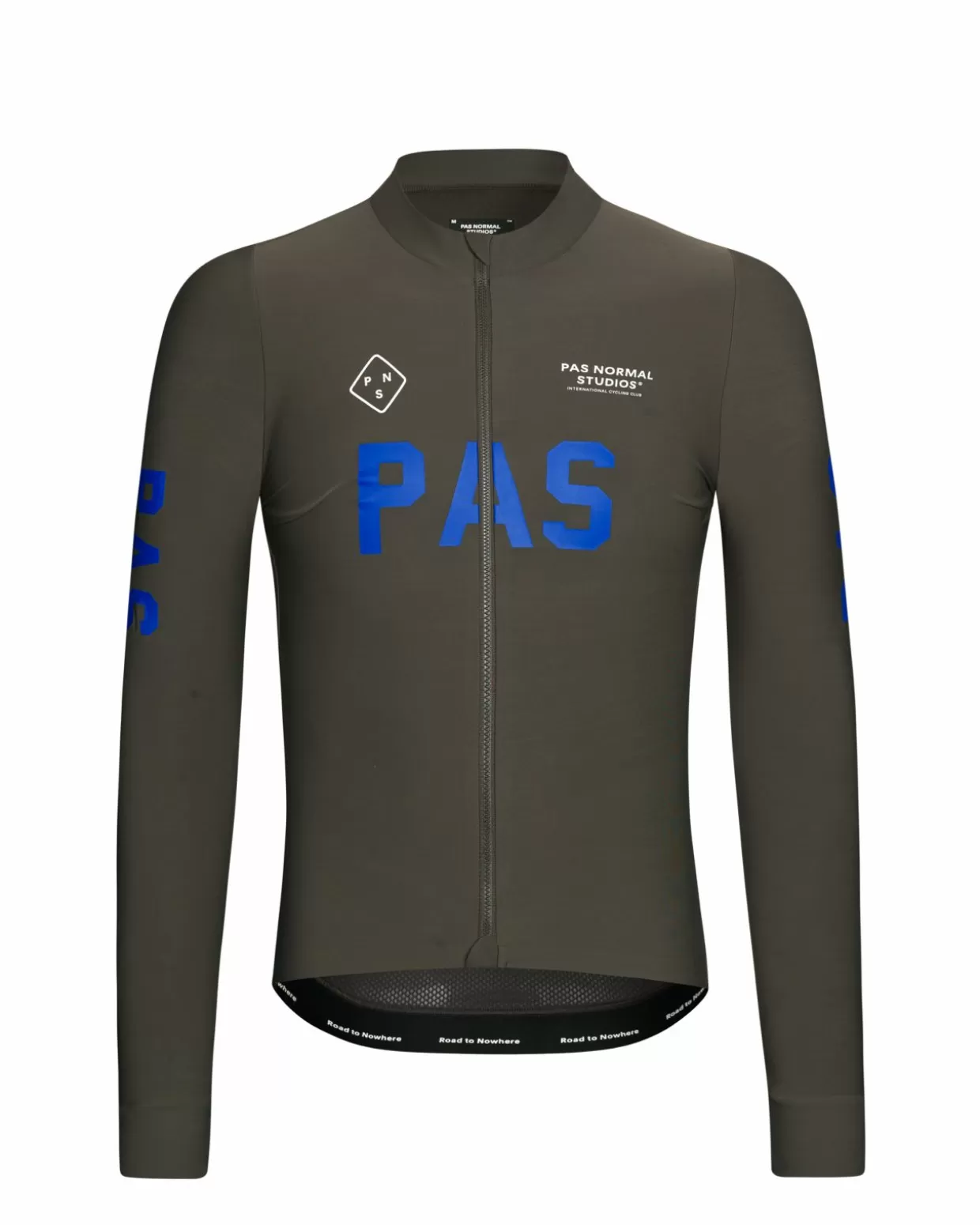 Jerseys^Pas Normal Studios Men's PAS Mechanism Long Sleeve Jersey — Dark Olive