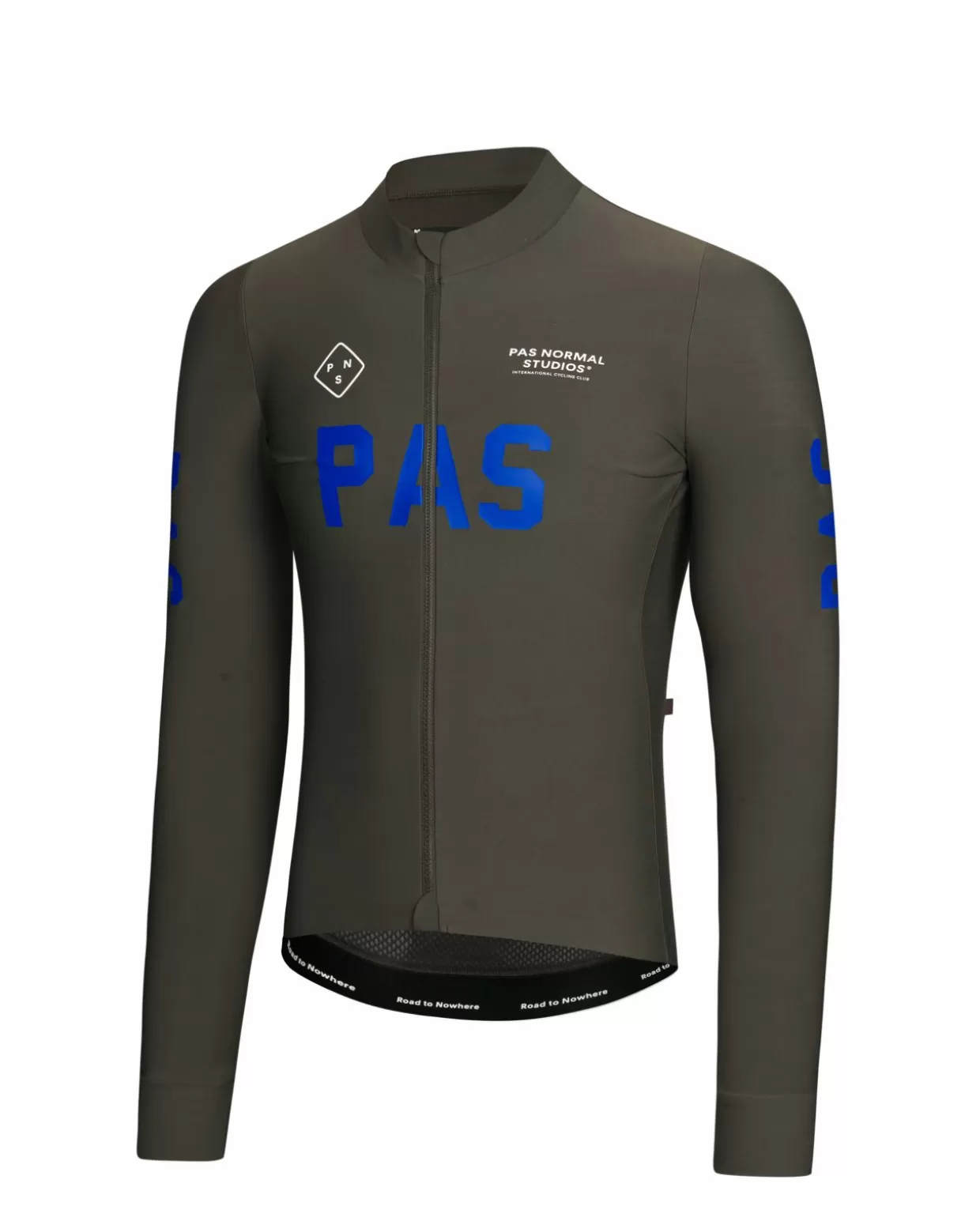 Jerseys^Pas Normal Studios Men's PAS Mechanism Long Sleeve Jersey — Dark Olive