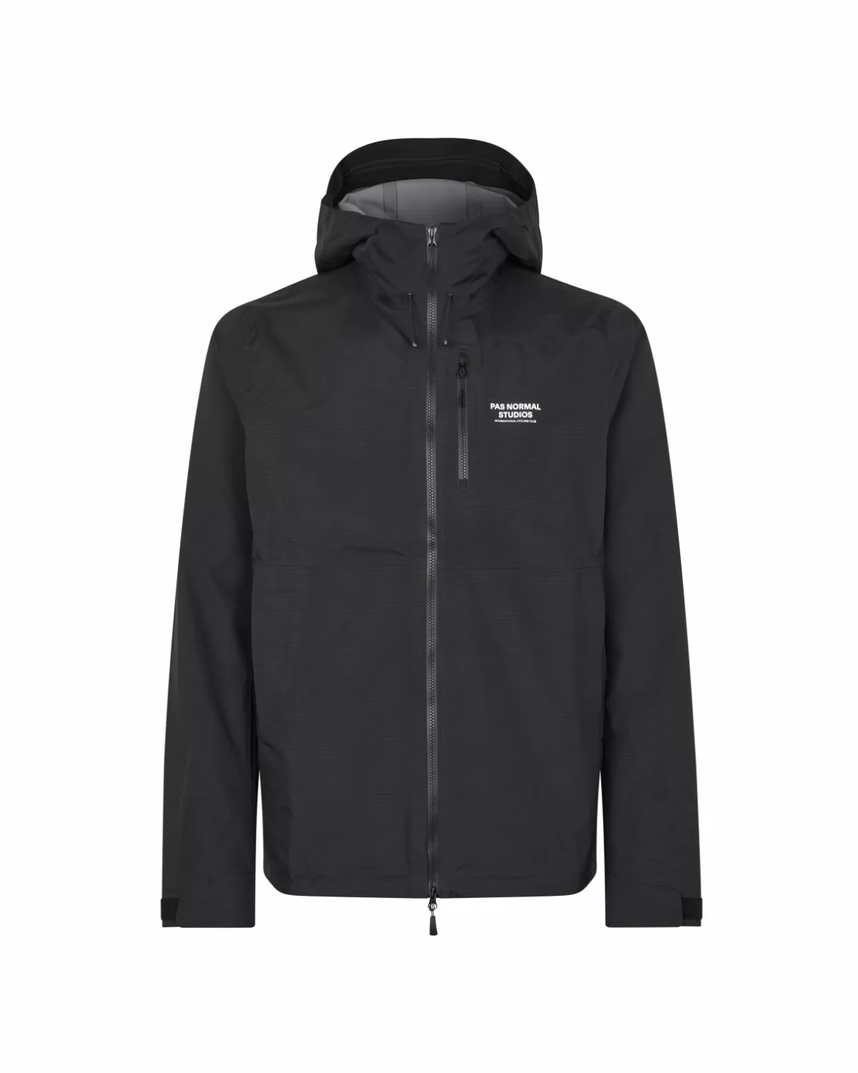 Casual^Pas Normal Studios Men's Porter Off-Race Shell Jacket — Black