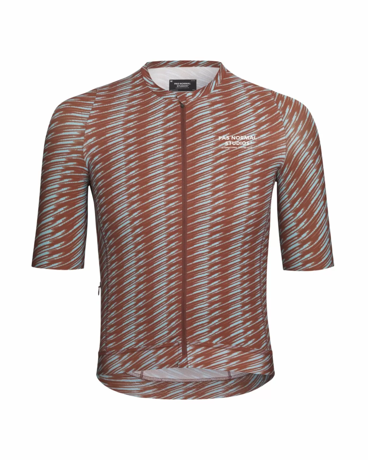 Jerseys^Pas Normal Studios Men's Solitude Jersey — Sky Blue / Brick