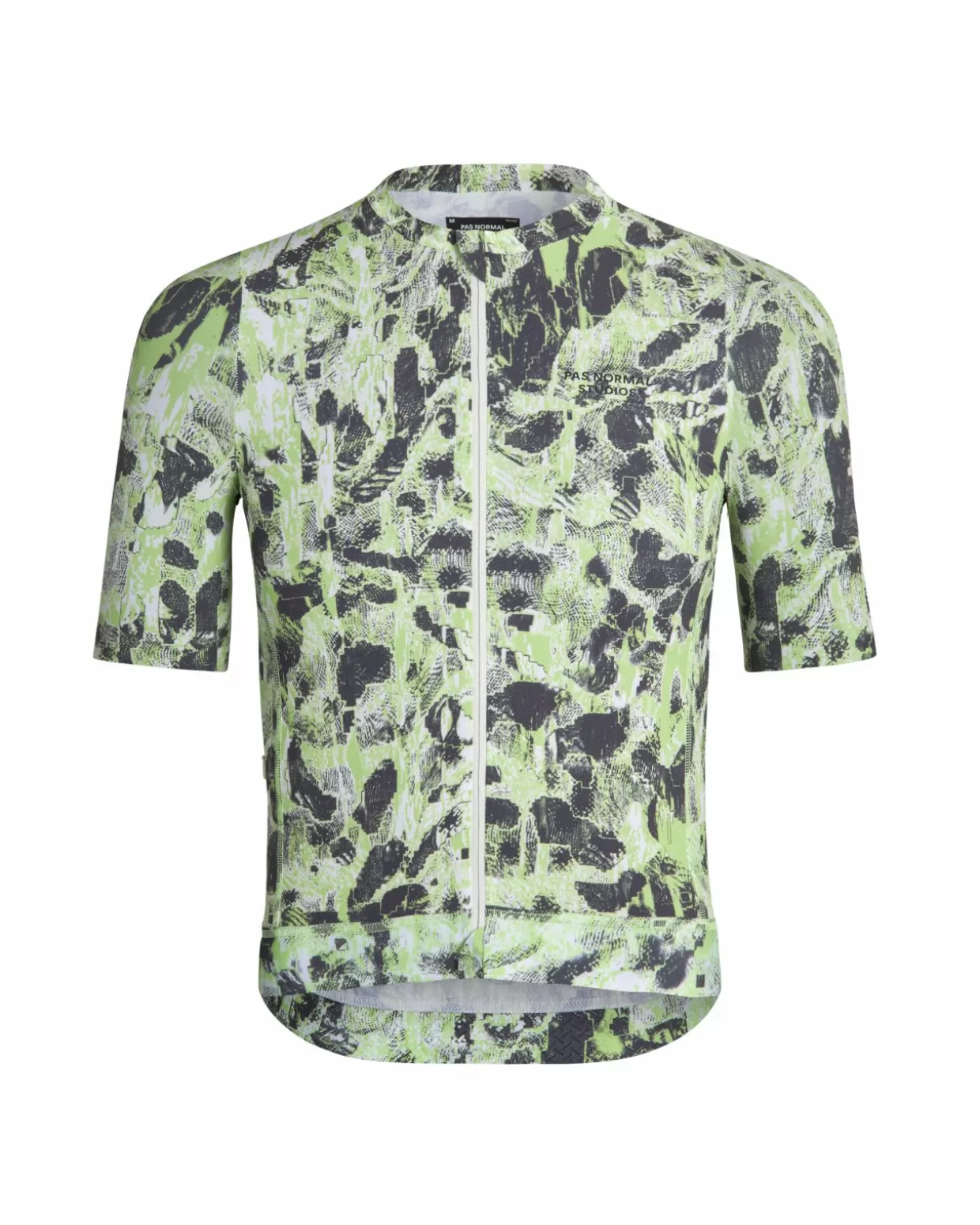 Jerseys^Pas Normal Studios Men's Solitude Late Drop Jersey — Acid Green