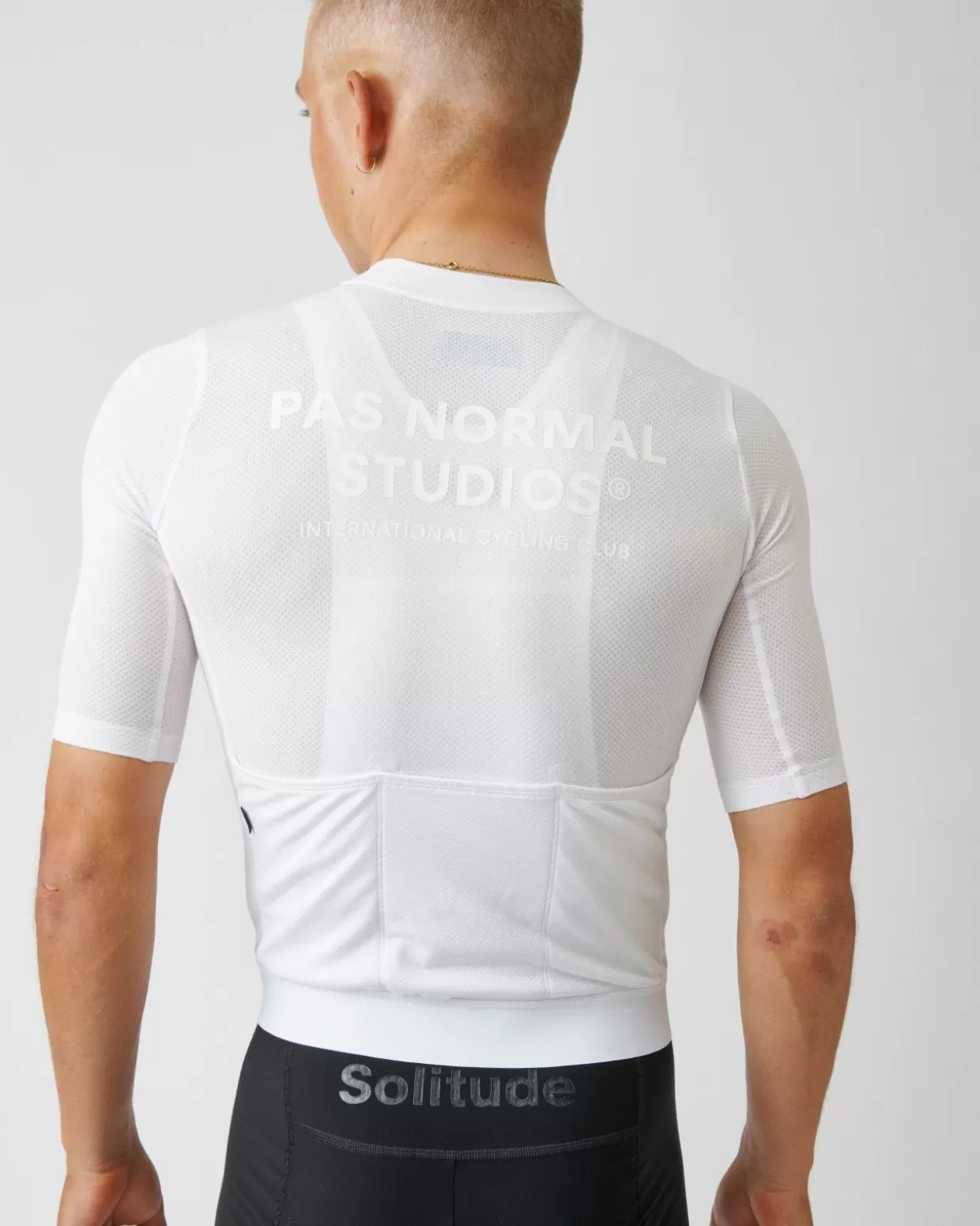 Jerseys^Pas Normal Studios Men's Solitude Mesh Jersey — White