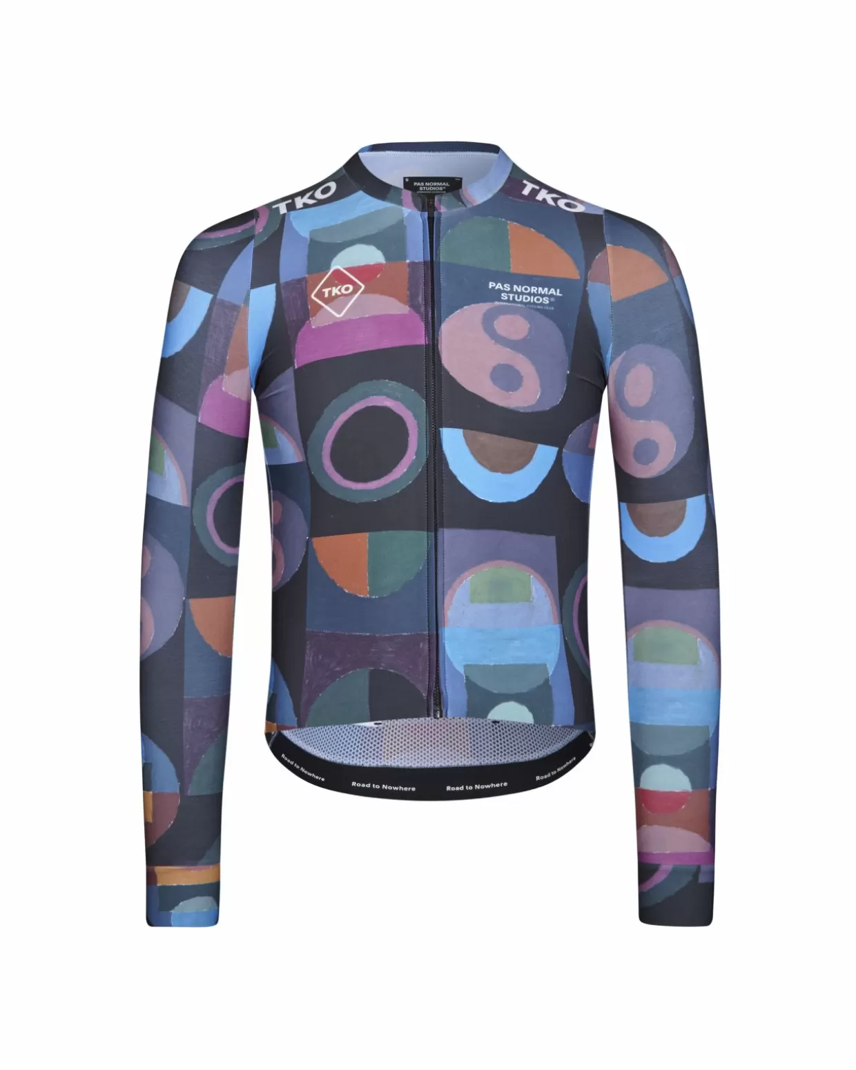 Jerseys^Pas Normal Studios Men's T.K.O. Mechanism Long Sleeve Jersey — Multi