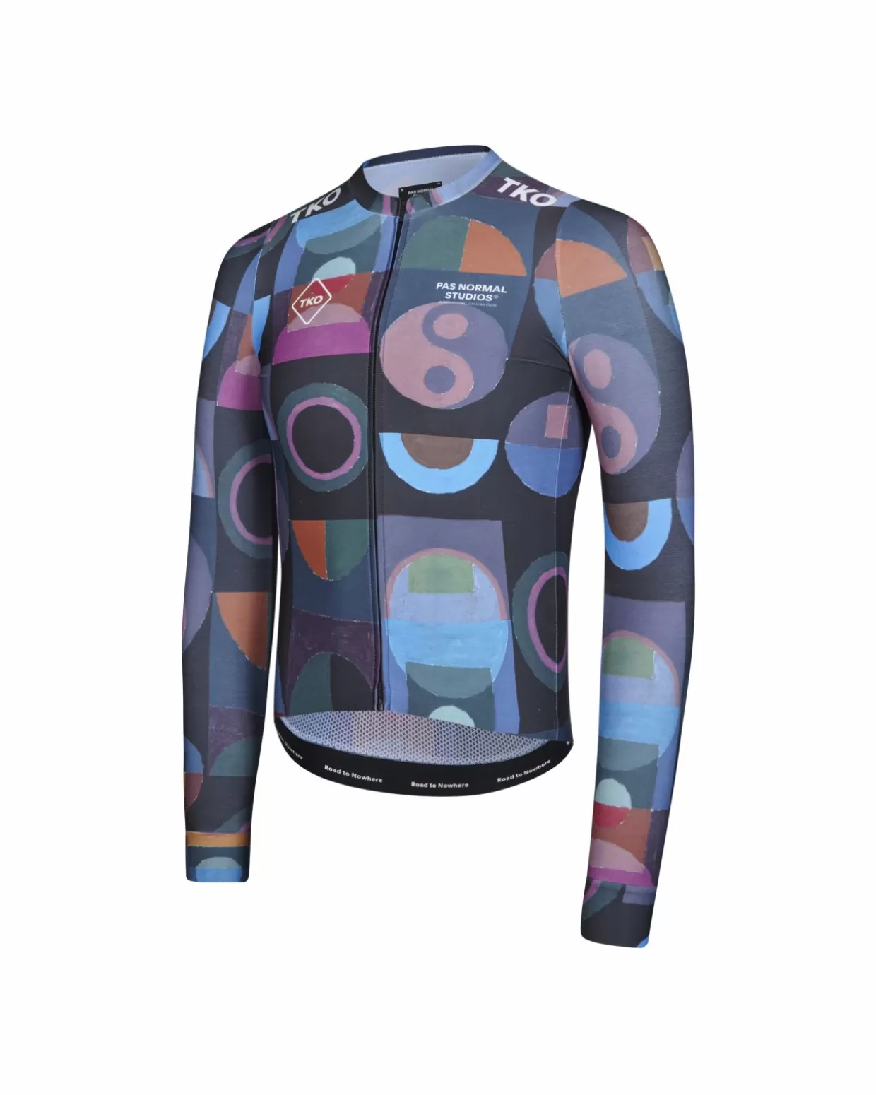 Jerseys^Pas Normal Studios Men's T.K.O. Mechanism Long Sleeve Jersey — Multi