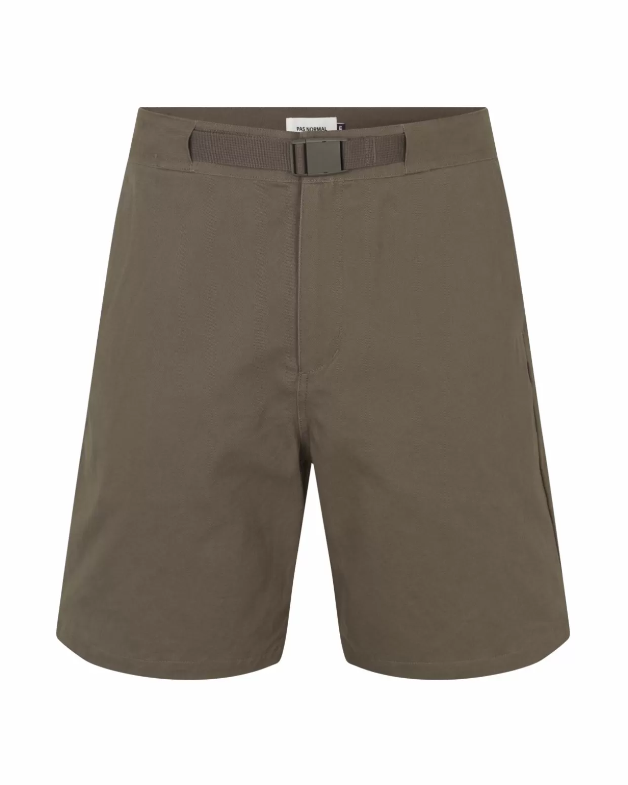 Casual | Casual^Pas Normal Studios Off-Race Cotton Twill Shorts — Ash Brown