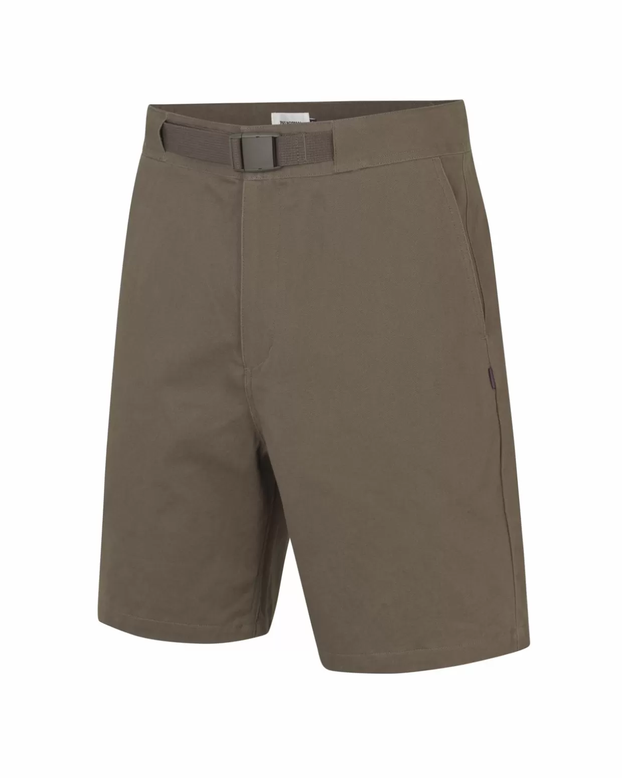 Casual | Casual^Pas Normal Studios Off-Race Cotton Twill Shorts — Ash Brown