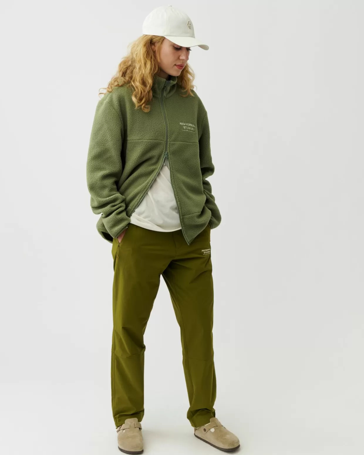 offrace_fleece_jacket___army_green_5-1.webp Casual | Casual^Pas Normal Studios Off-Race Fleece Jacket — Army Green