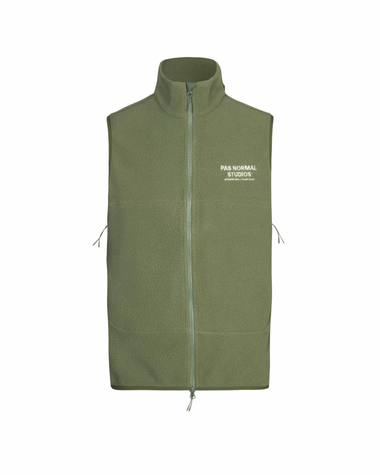 Casual | Casual^Pas Normal Studios Off-Race Fleece Vest — Army Green