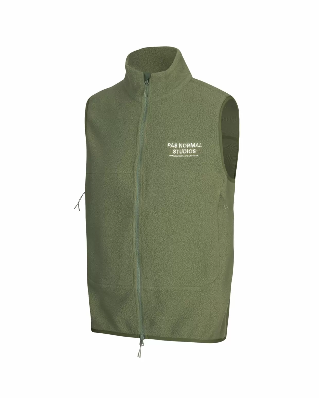 Casual | Casual^Pas Normal Studios Off-Race Fleece Vest — Army Green