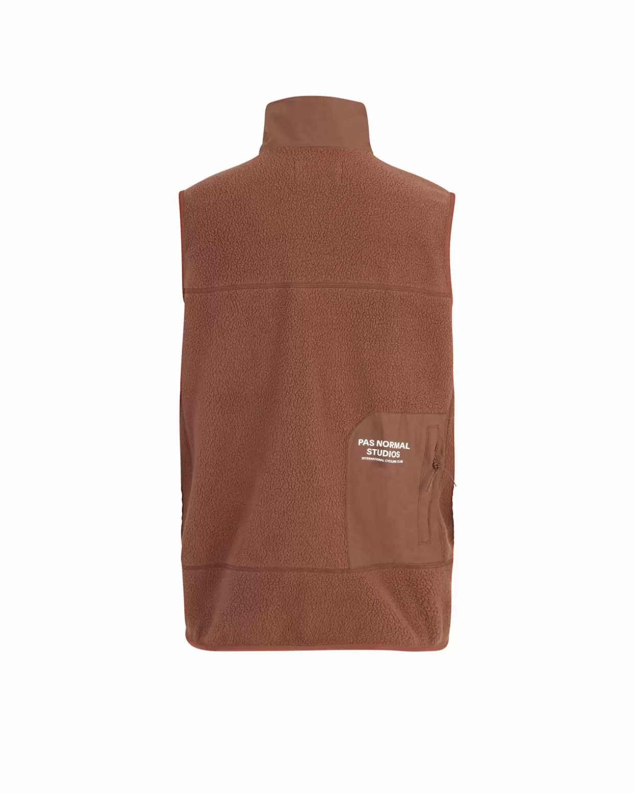 Casual | Casual^Pas Normal Studios Off-Race Fleece Vest AW22 — Rust