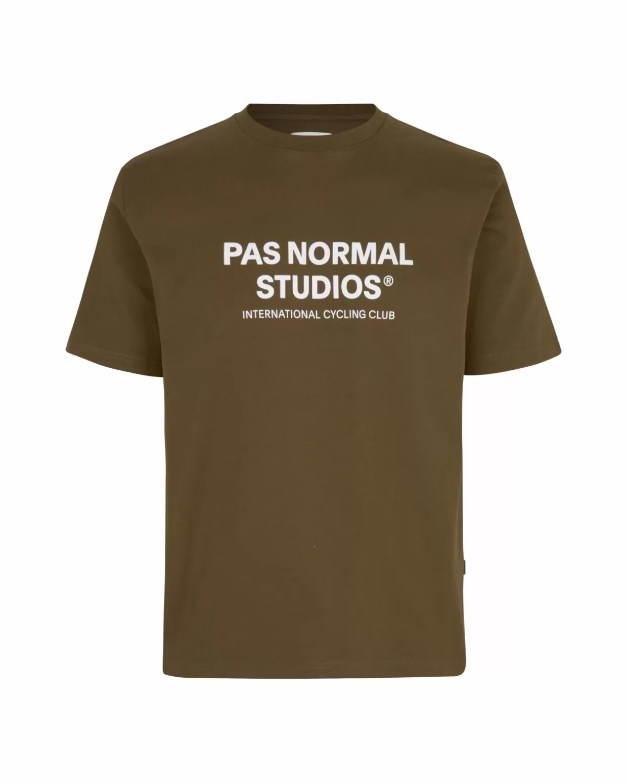 Casual | Casual^Pas Normal Studios Off-Race Logo T-Shirt — Army Brown