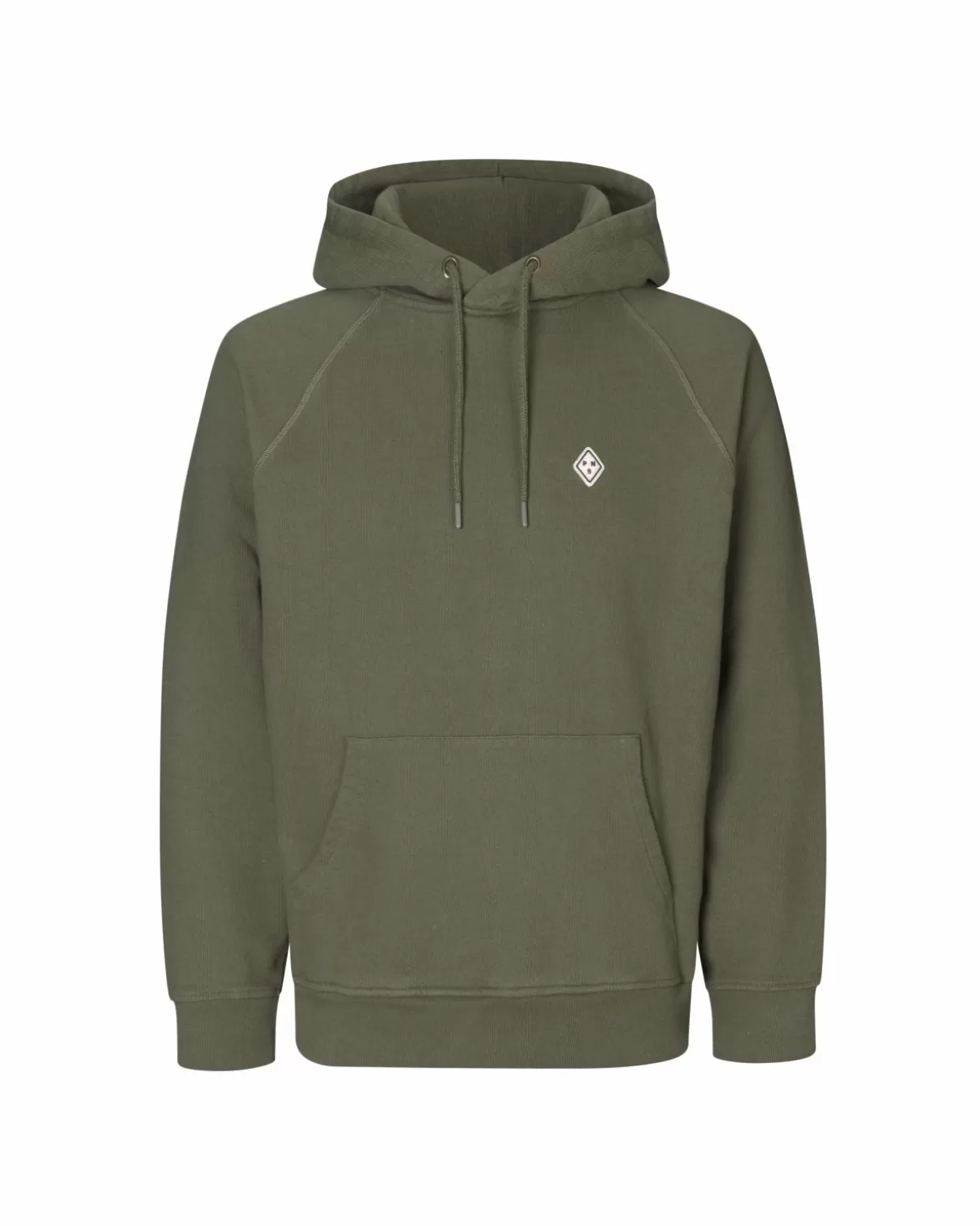 Casual | Casual^Pas Normal Studios Off-Race Patch Hoodie — Dusty Olive