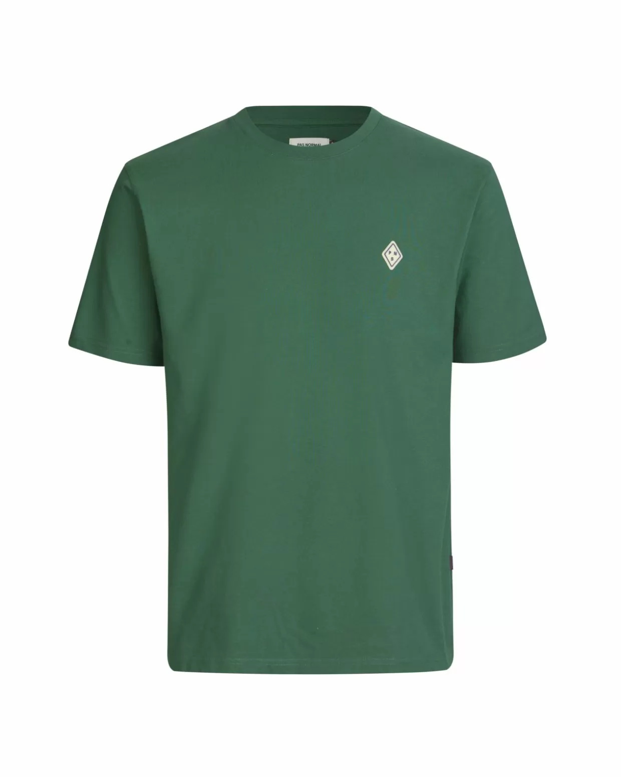 Casual | Casual^Pas Normal Studios Off-Race Patch T-Shirt — Pine Green