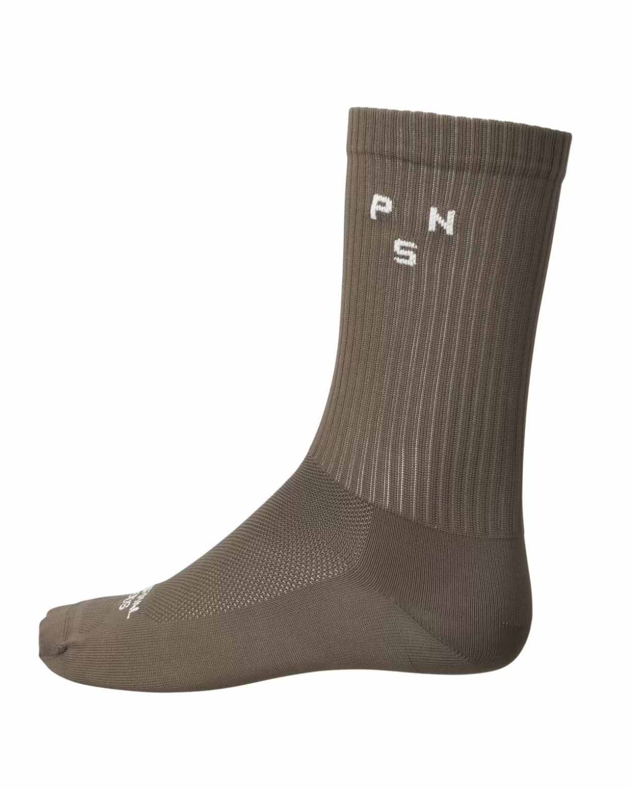 Casual | Casual^Pas Normal Studios Off-Race Ribbed Socks — Ash Brown