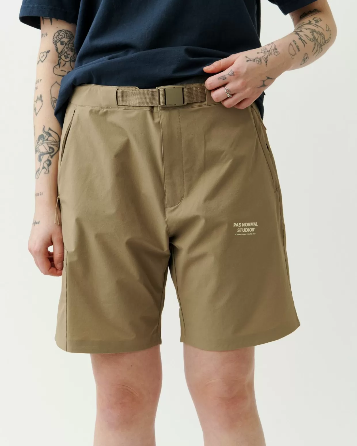 Casual | Casual^Pas Normal Studios Off-Race Shorts — Beige