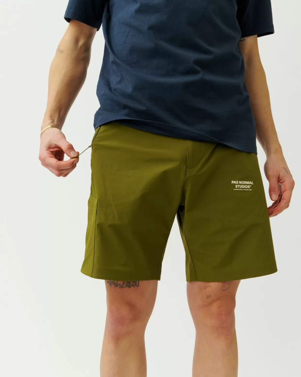 Casual | Casual^Pas Normal Studios Off-Race Shorts — Deep Green