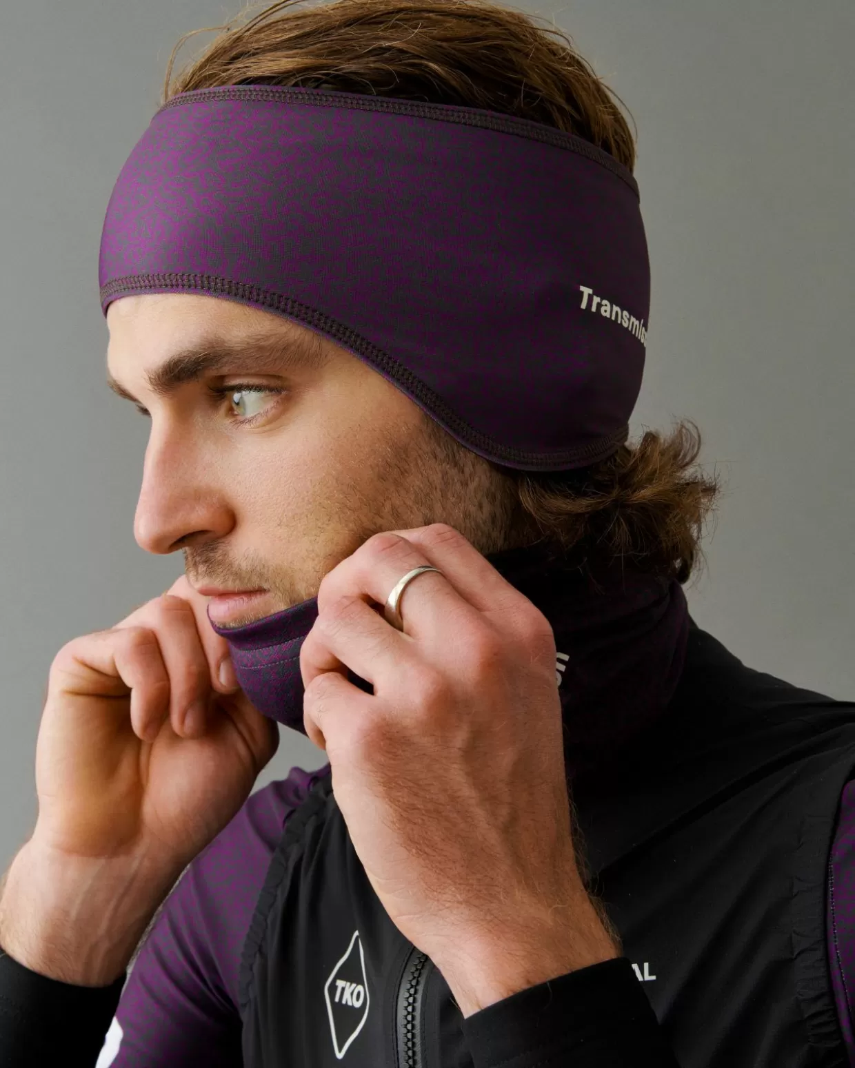 Accessories | Accessories^Pas Normal Studios T.K.O. Thermal Headband — Dark Purple Transmission