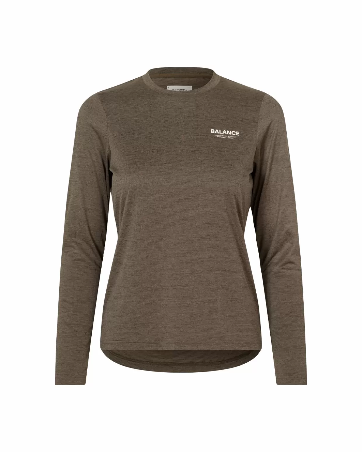 Gym & Training^Pas Normal Studios Women's Balance Long Sleeve T-shirt — Dusty Brown