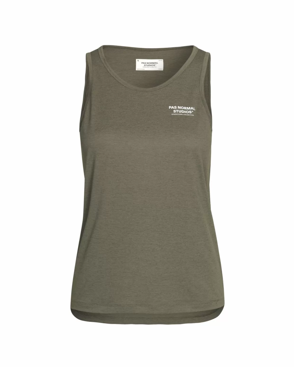 Gym & Training^Pas Normal Studios Women's Balance Sleeveless Top — Olive Grey