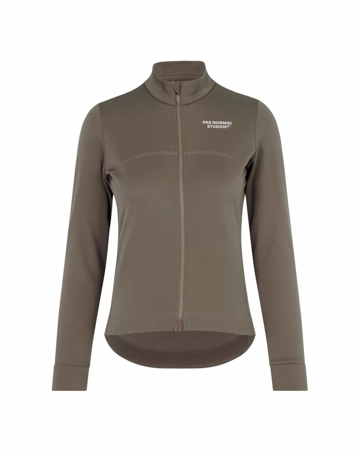 Jerseys^Pas Normal Studios Women's Essential Thermal Long Sleeve Jersey — Ash Brown