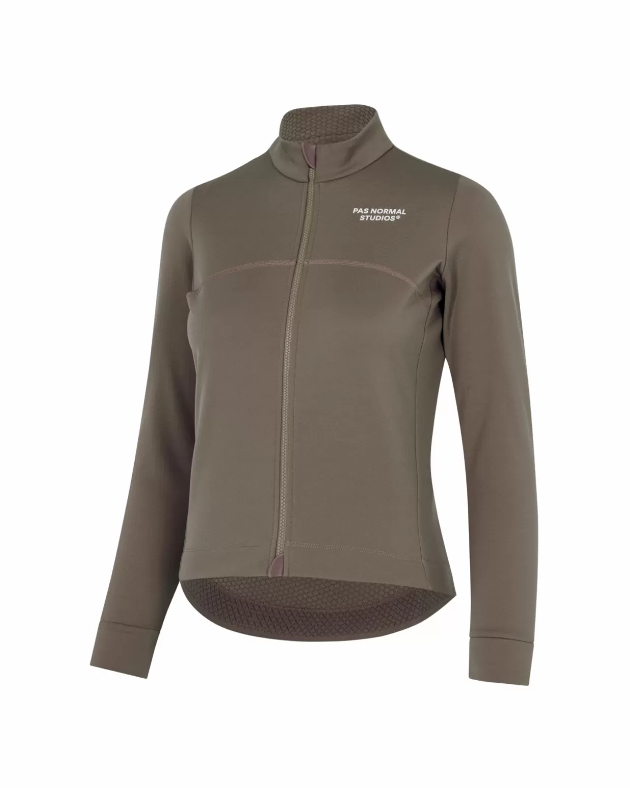 Jerseys^Pas Normal Studios Women's Essential Thermal Long Sleeve Jersey — Ash Brown