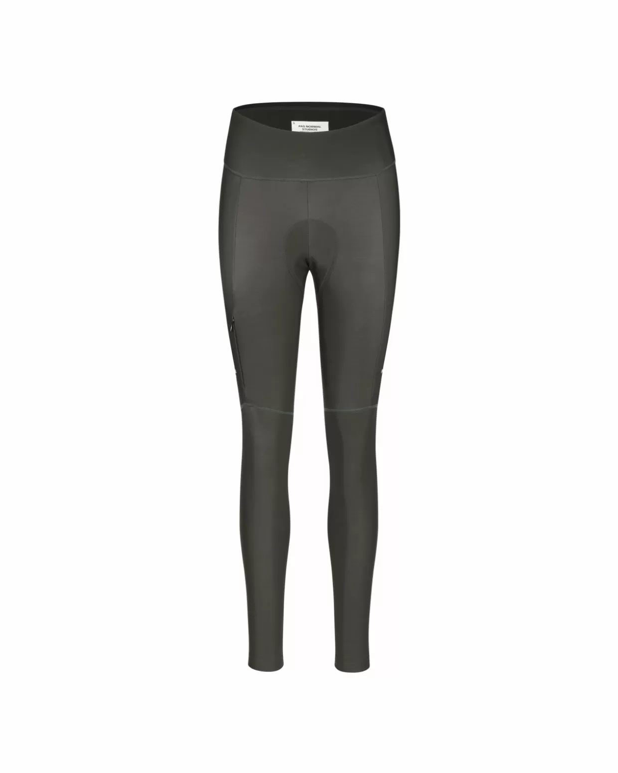 Bibs^Pas Normal Studios Women's Essential Thermal Long Tights — Dark Olive