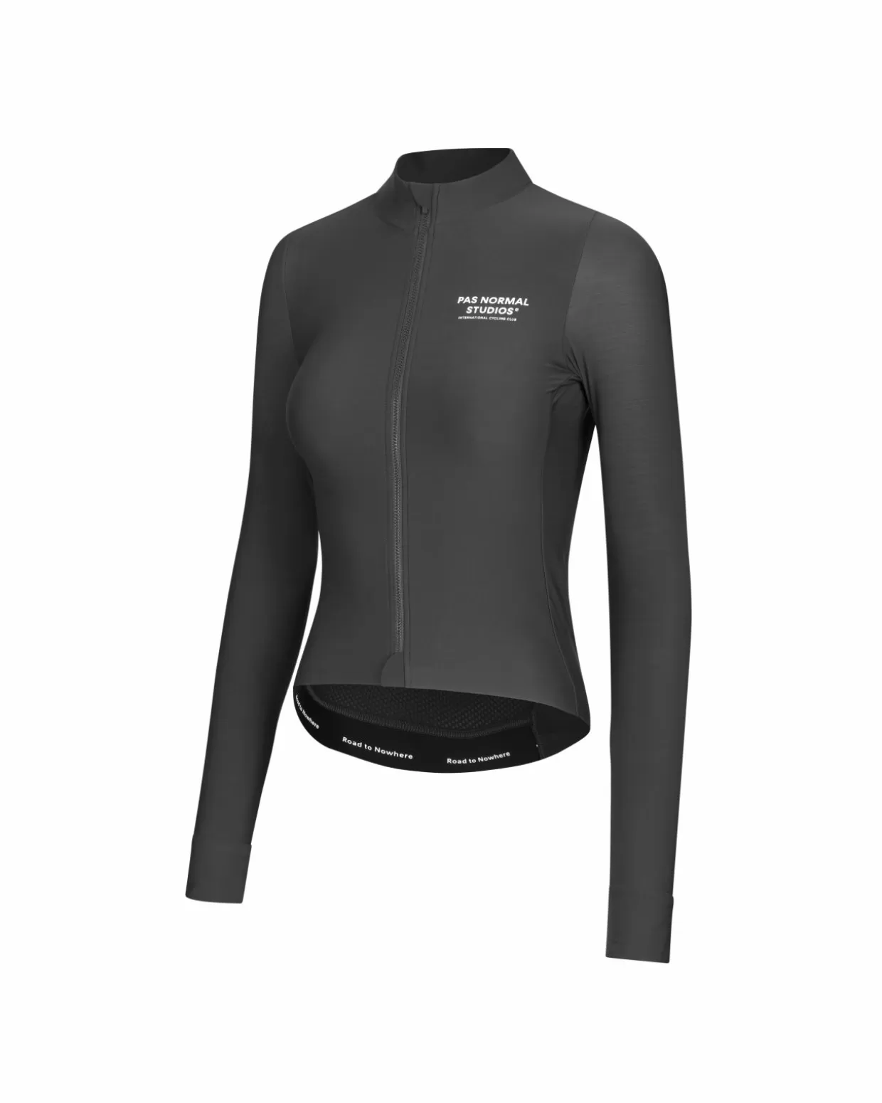 Jerseys^Pas Normal Studios Women's Mechanism Long Sleeve Jersey — Anthracite