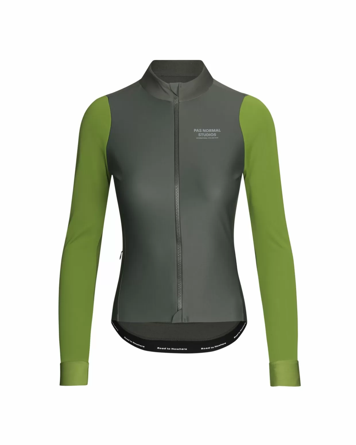 Jerseys^Pas Normal Studios Women's Mechanism Thermal Long Sleeve Jersey — Ivy Green