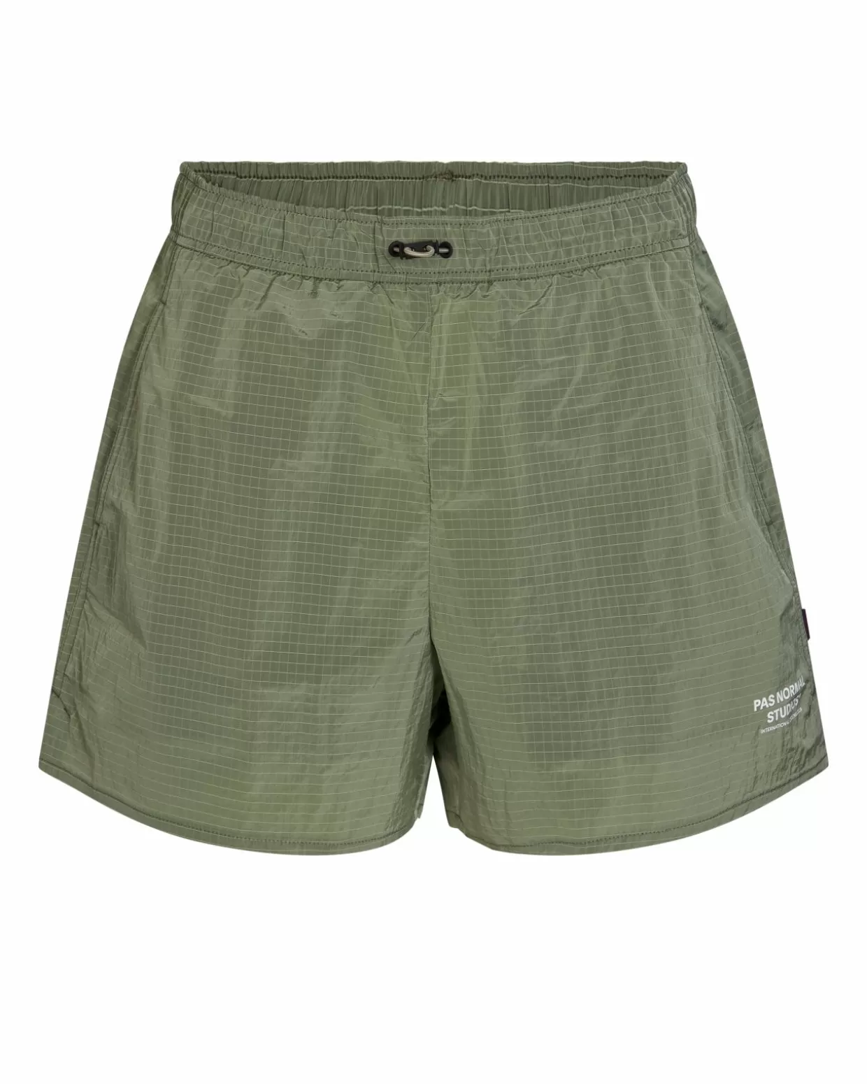 Casual^Pas Normal Studios Women's Off-Race Ripstop Shorts — Army Green