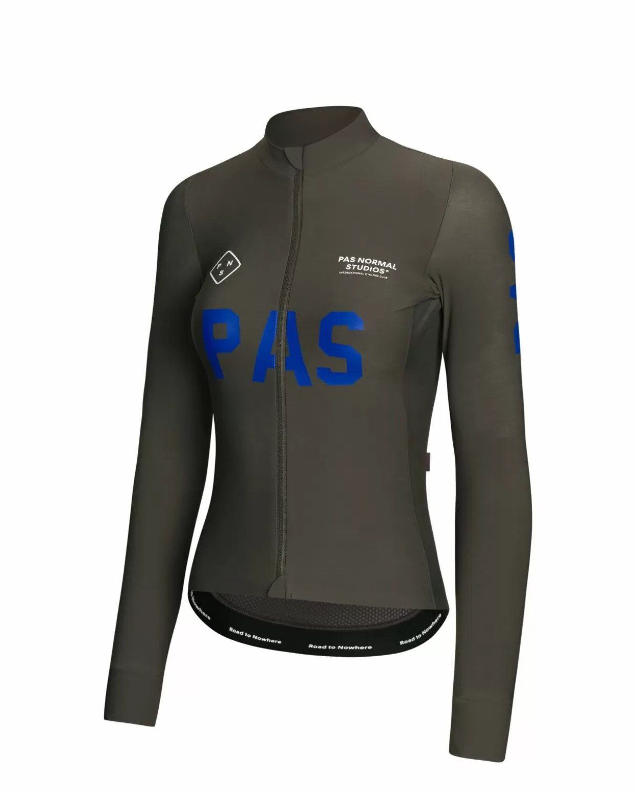 Jerseys^Pas Normal Studios Women's PAS Mechanism Long Sleeve Jersey — Dark Olive